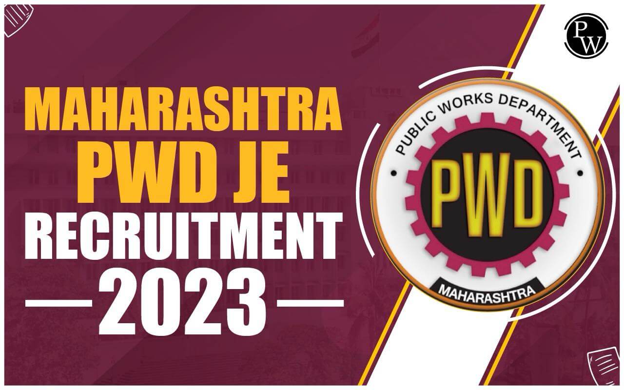 Maharashtra PWD JE Recruitment 2023, Exam Schedule Out for 2109 Posts
