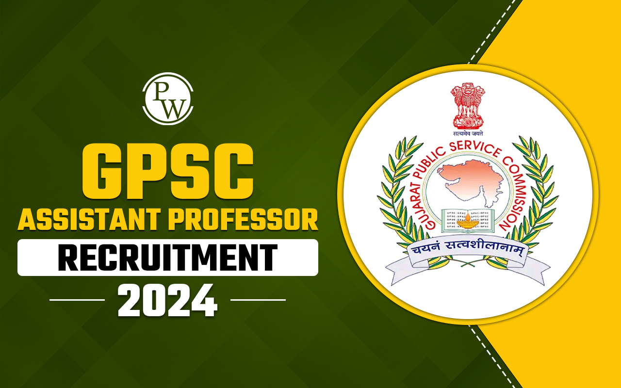 GPSC Assistant Professor Recruitment 2024