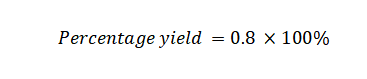 Percentage Yield