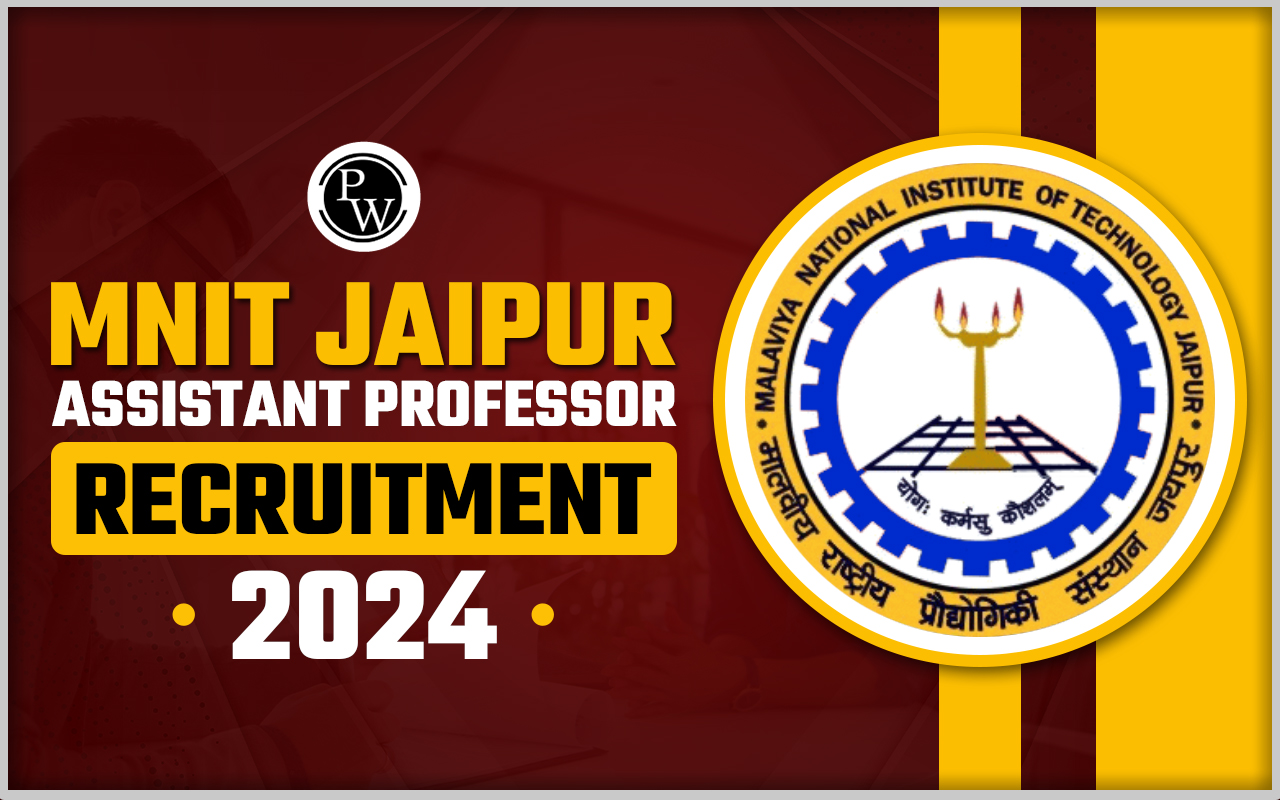 MNIT Jaipur Assistant Professor Recruitment 2024
