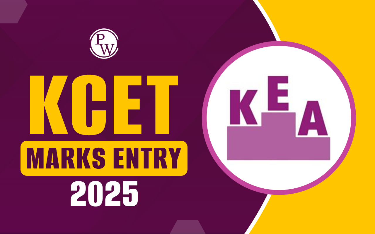 KCET Marks Entry 2025