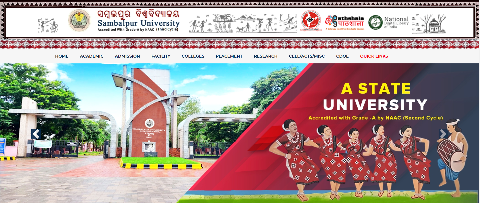 Sambalpur University Result 2023