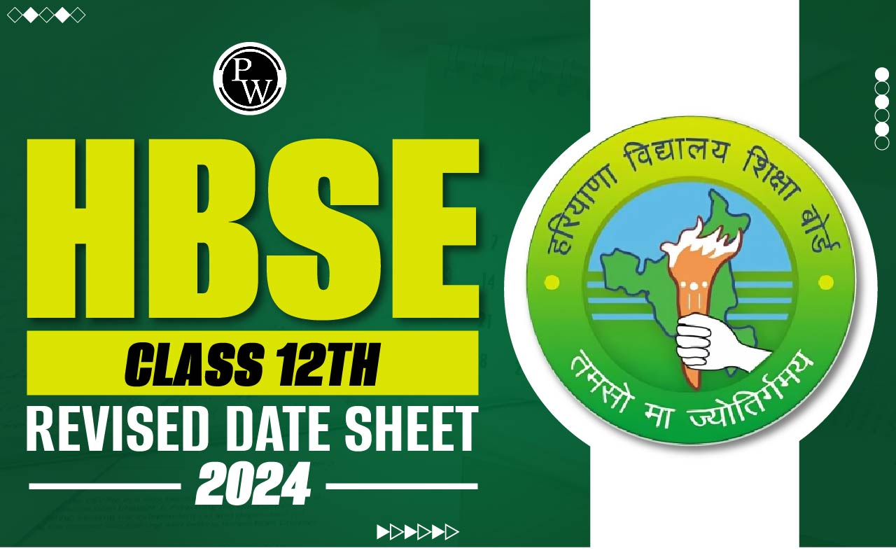 HBSE Class 12th Revised Date Sheet 2024