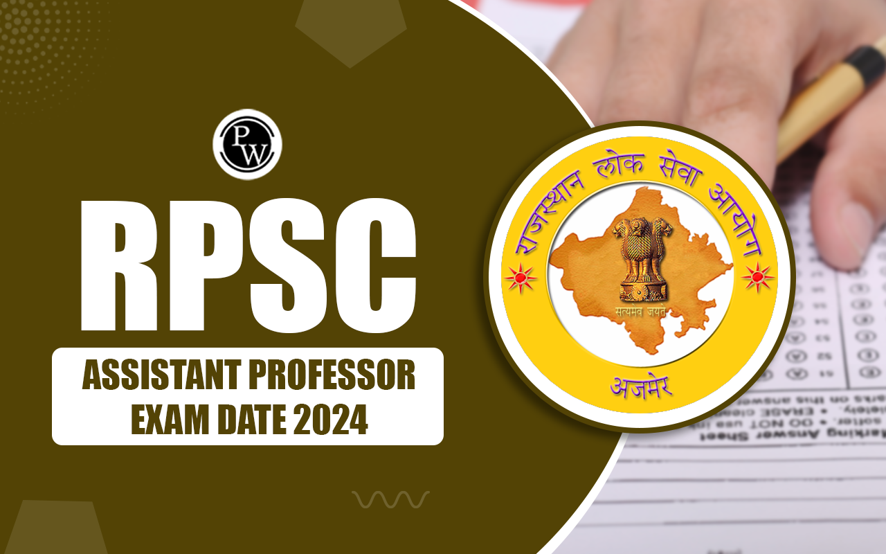 RPSC Assistant Professor Exam Date 2024