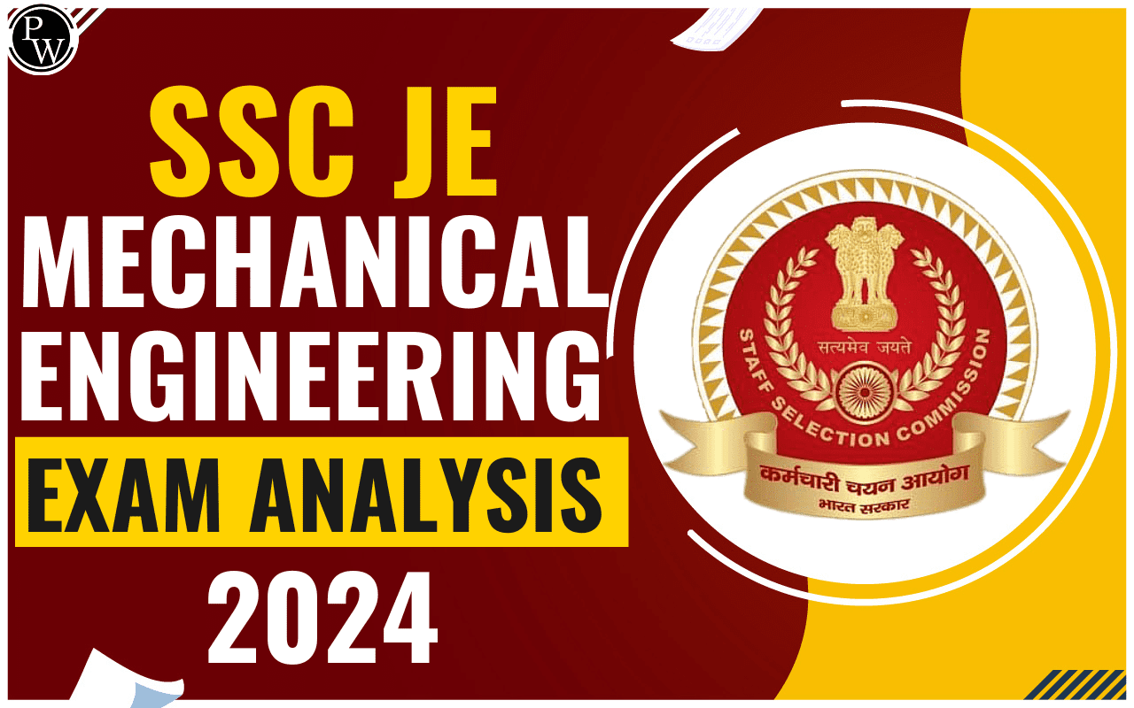 SSC JE Mechanical Engineering Exam Analysis 2024