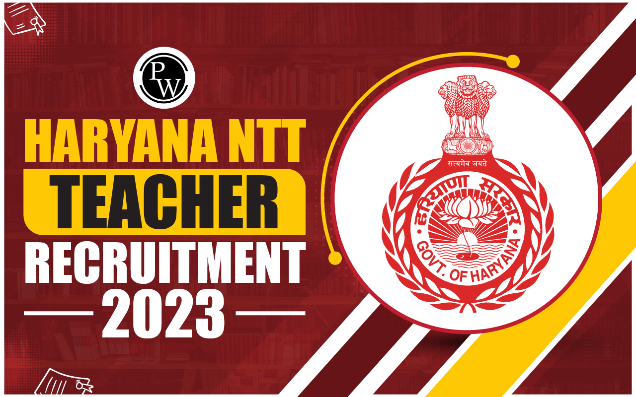 Haryana NTT Teacher Recruitment 2023