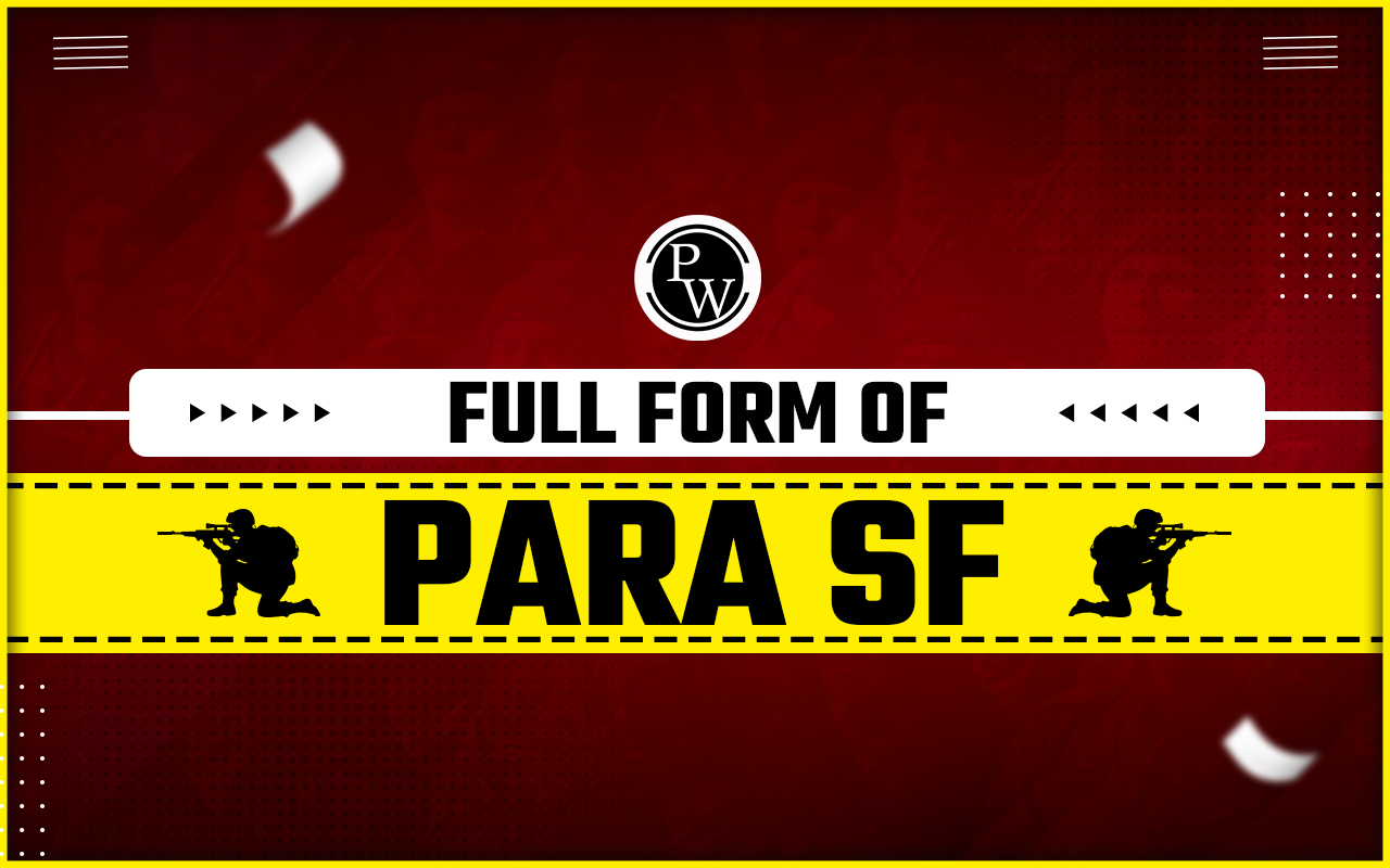 Full Form Of PARA SF