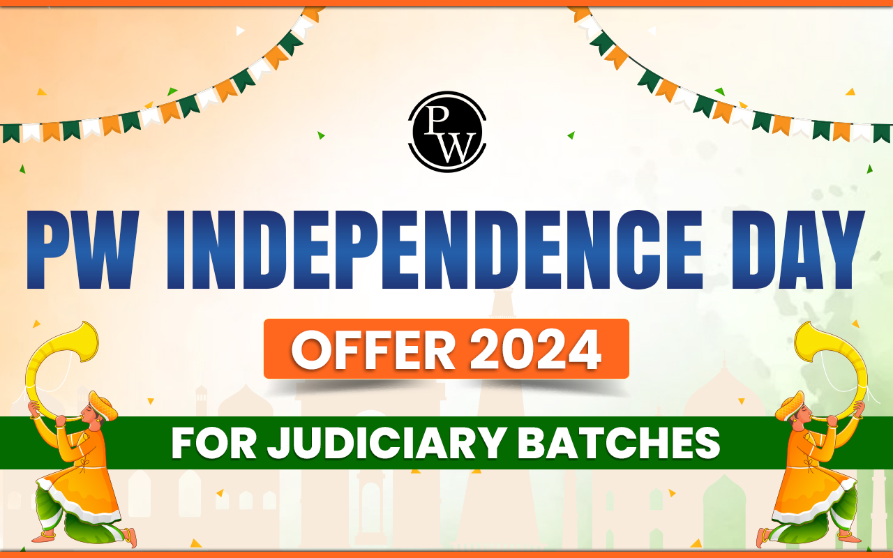 PW Independence Day Offer 2024 For Judiciary