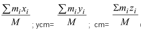 Centre Of Mass