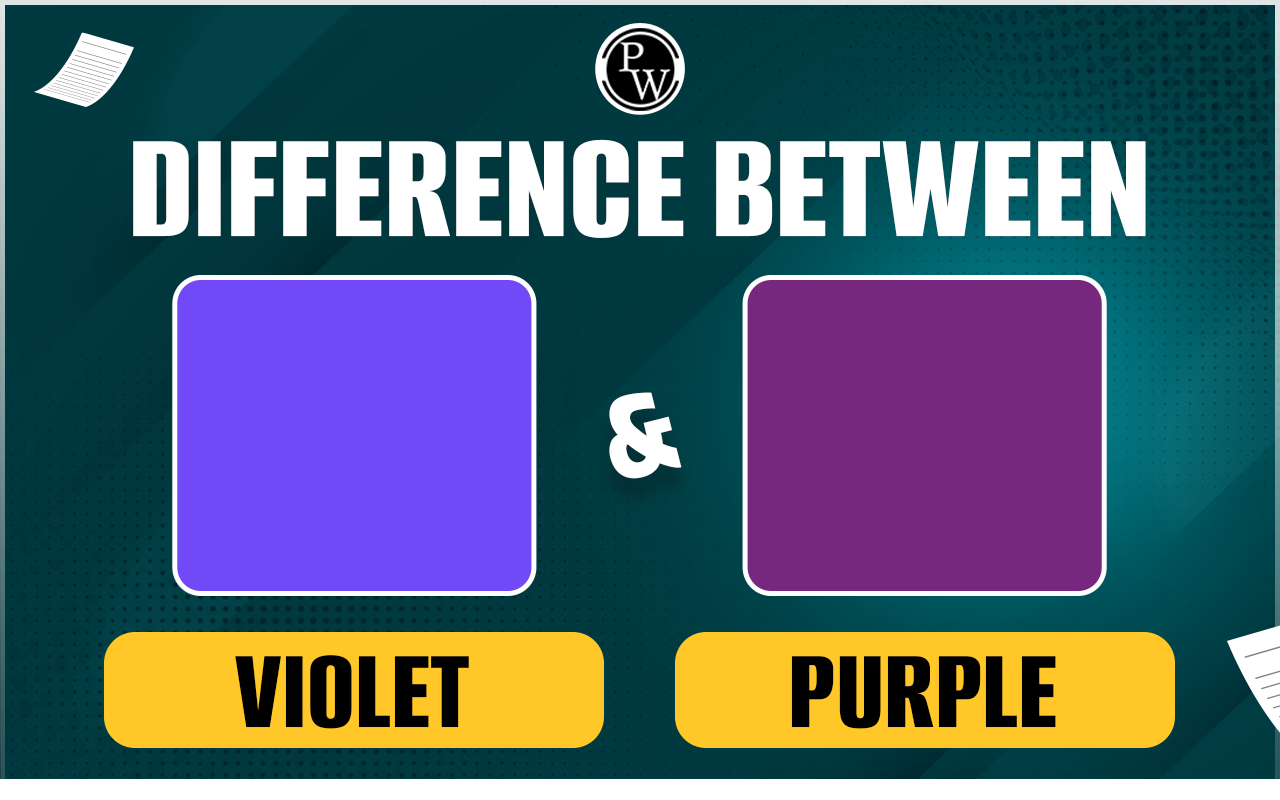 Difference Between Violet and Purple