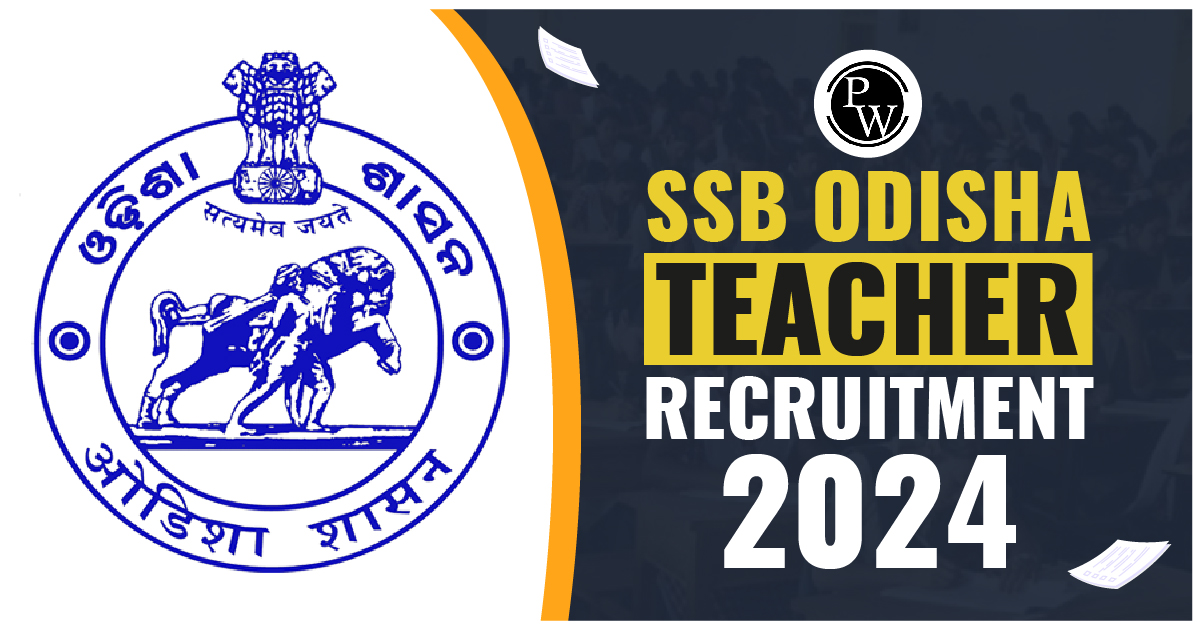 SSB Odisha Teacher Recruitment 2024