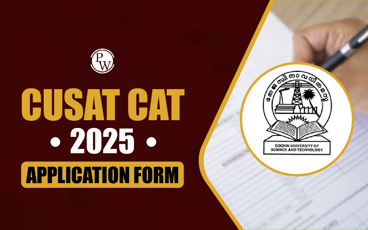 CUSAT CAT 2025 Application Form
