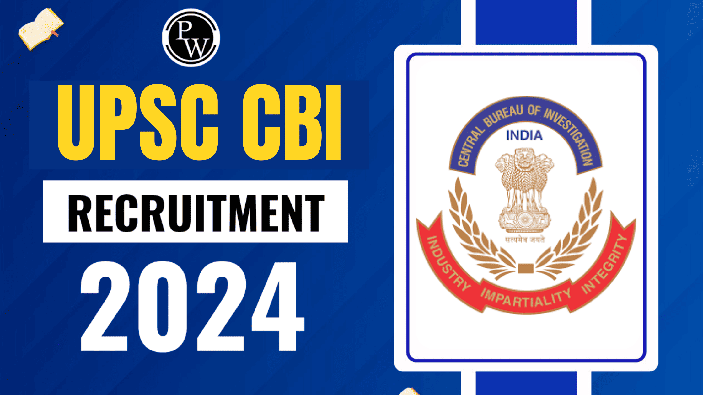 UPSC CBI Recruitment 2024
