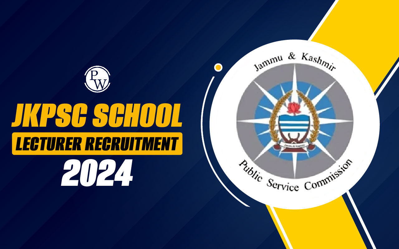 JKPSC School Lecturer Recruitment 2024