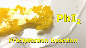 Lead Iodide Formula Precipitate