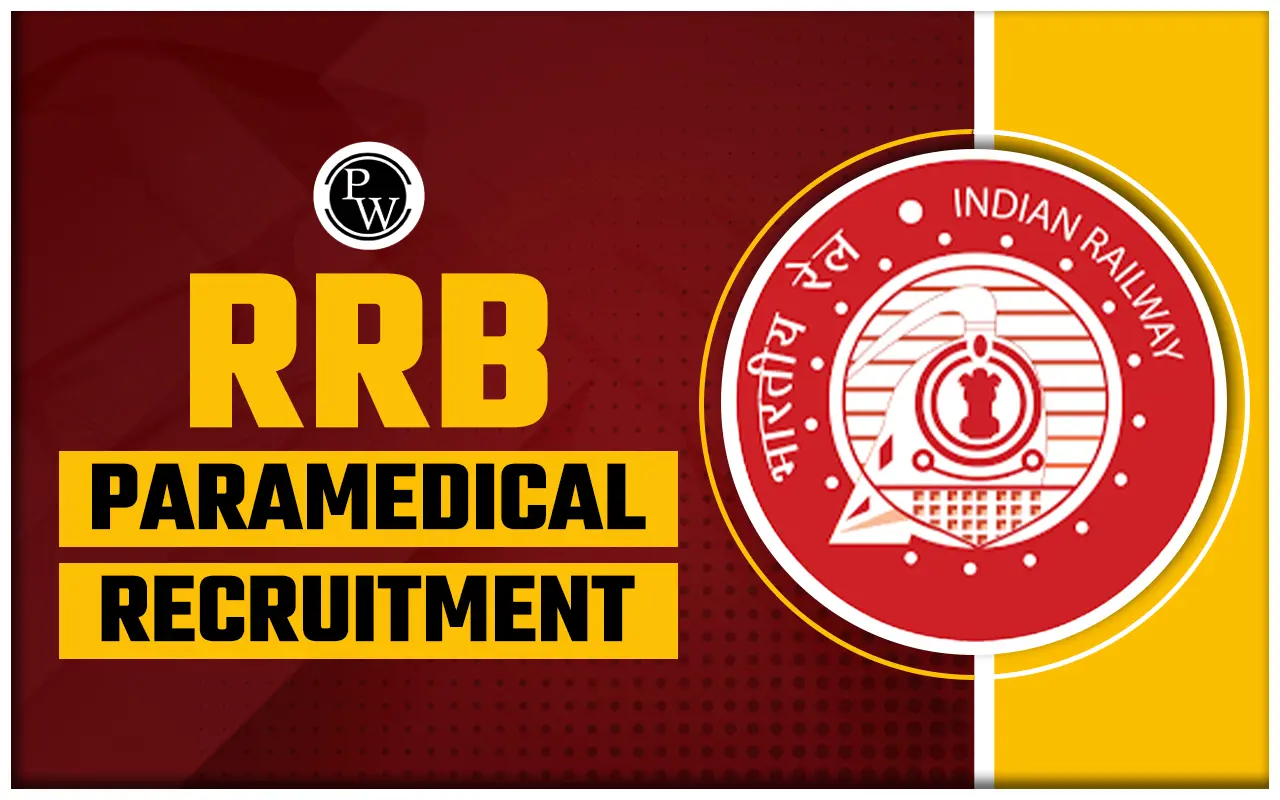 RRB Paramedical Recruitment 2024