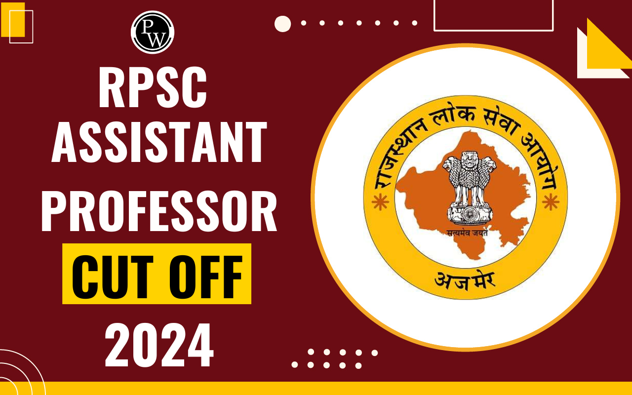 RPSC Assistant Professor Cut Off 2024