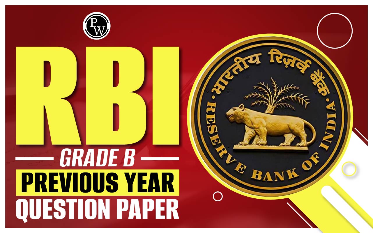 RBI Grade B Previous Year Question Paper