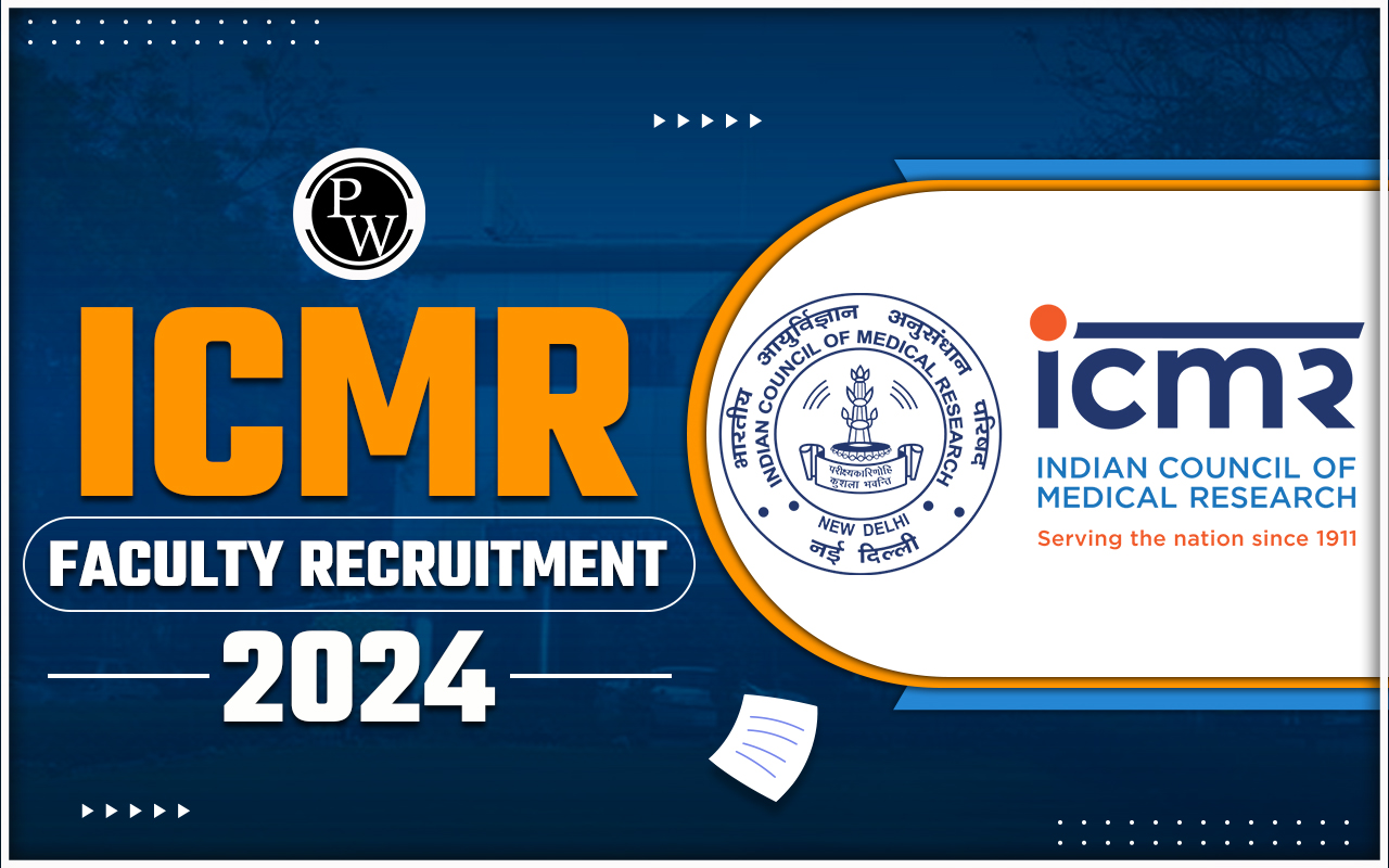 ICMR Faculty Recruitment 2024
