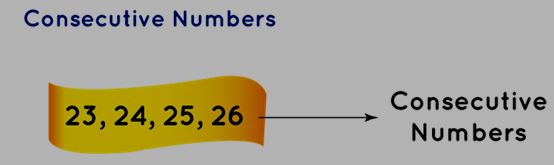 Consecutive Number