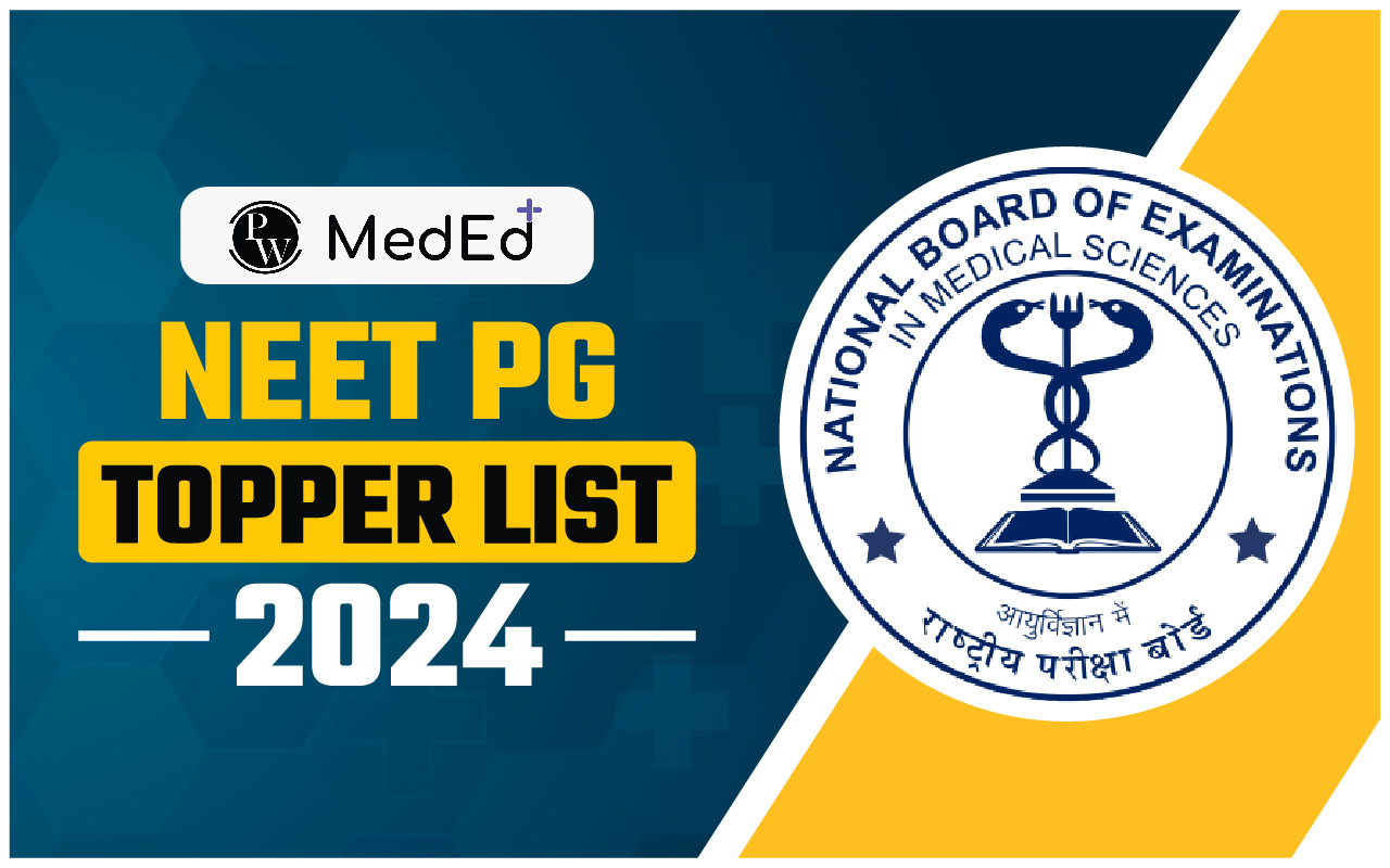 NEET PG Topper List 2024