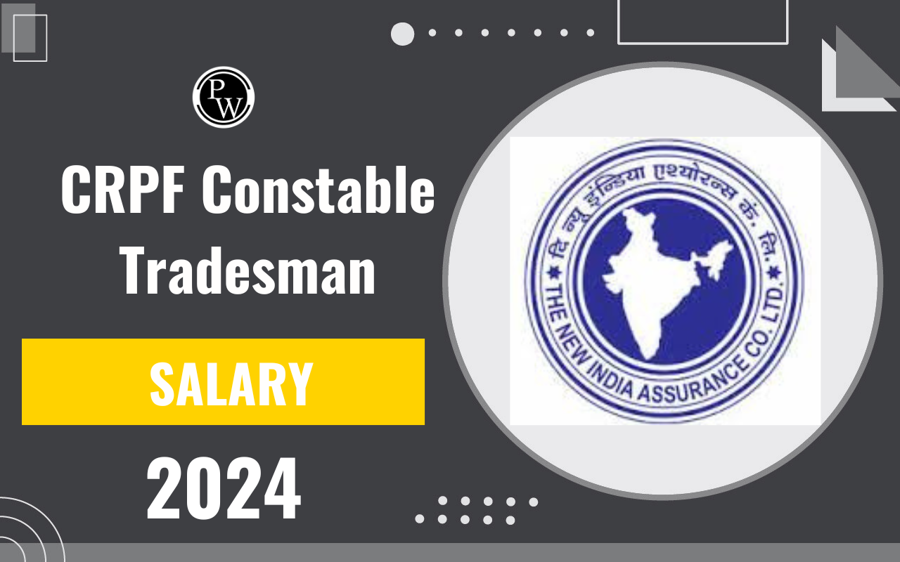 CRPF Constable Tradesman Salary 2024
