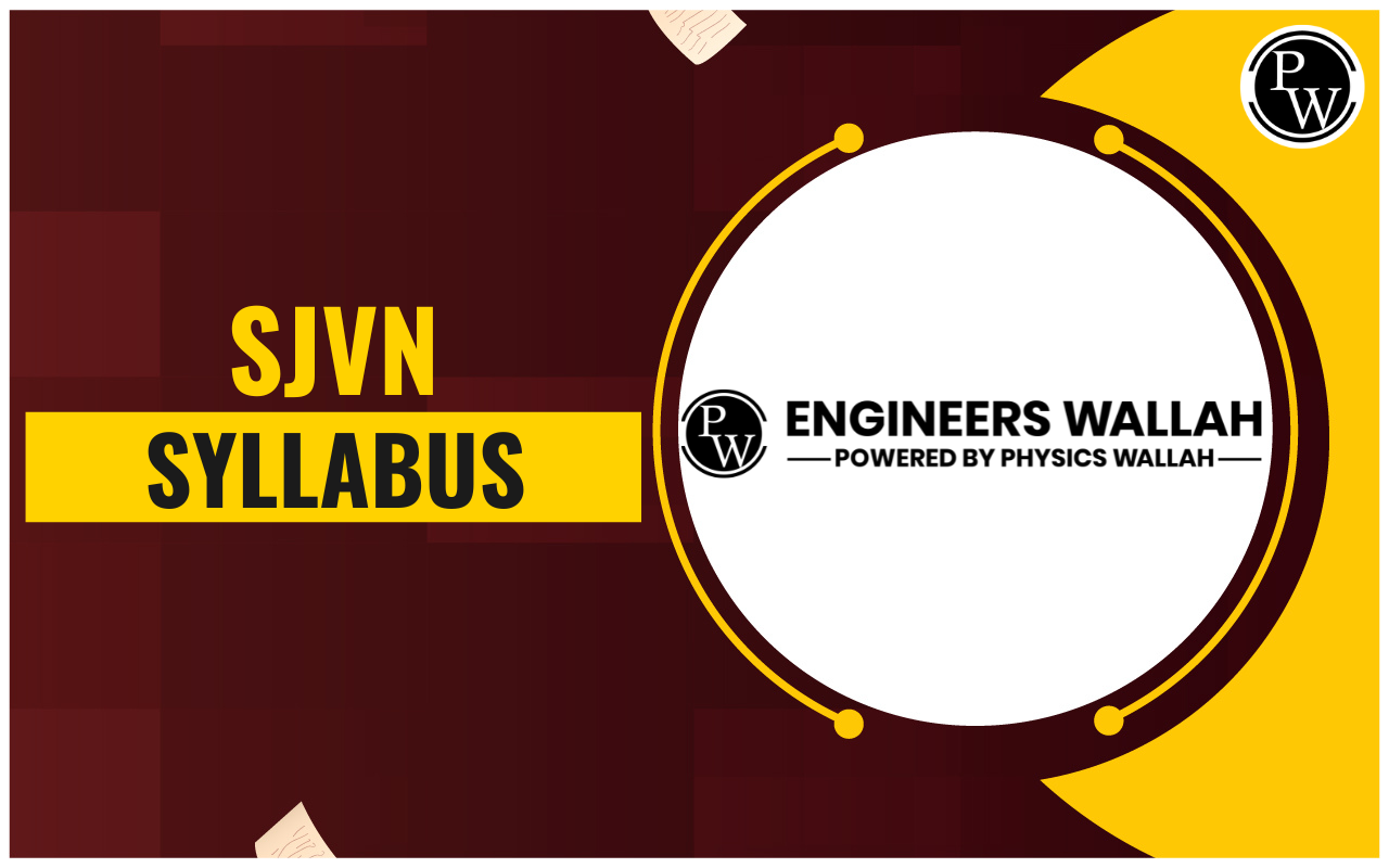 SJVN Syllabus, Download Syllabus & Exam Pattern PDF