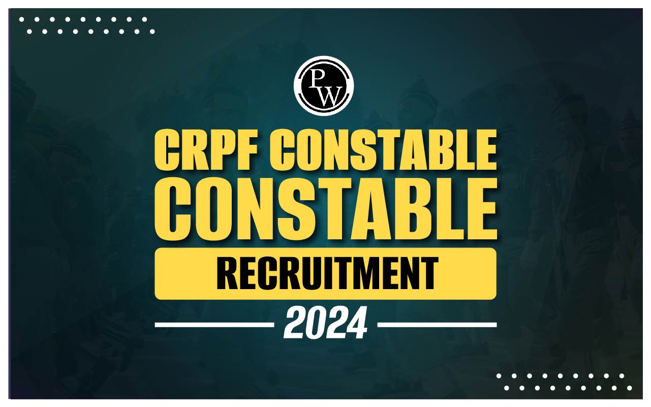 CRPF Constable Tradesman Recruitment 2024