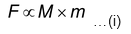 NEWTON’s LAWS OF GRAVITATION