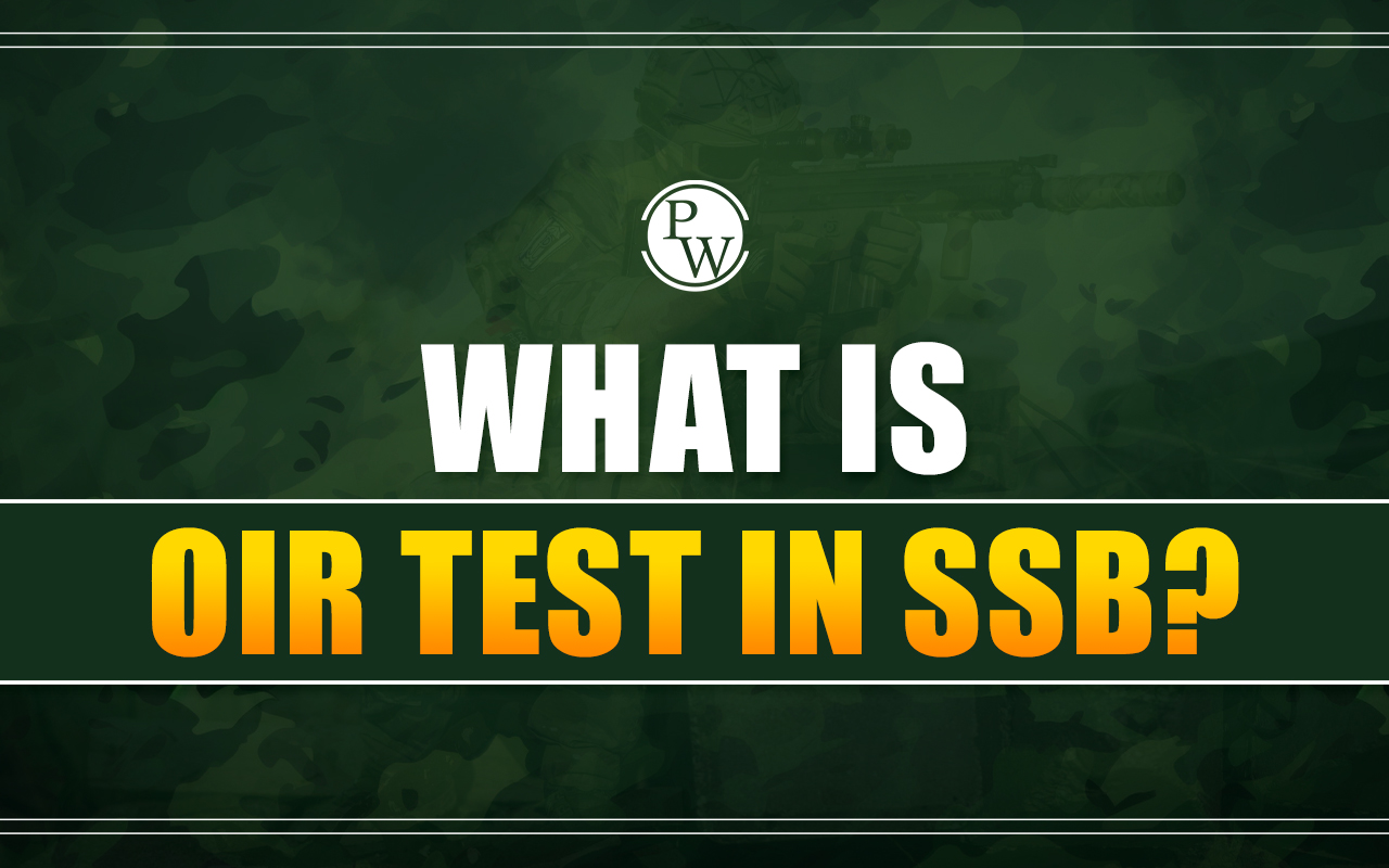 What is OIR Test in SSB?