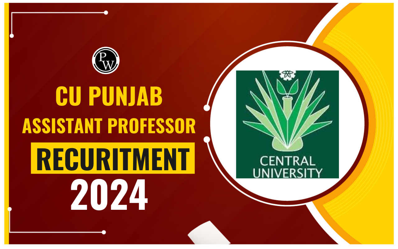 CU Punjab Assistant Professor Recruitment 2024