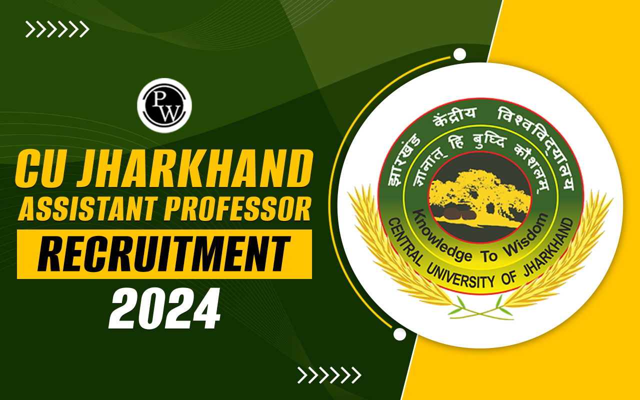 CU Jharkhand Assistant Professor Recruitment 2024