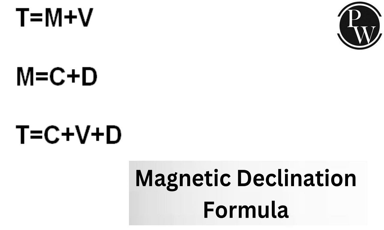 Magnetic Declination Formula
