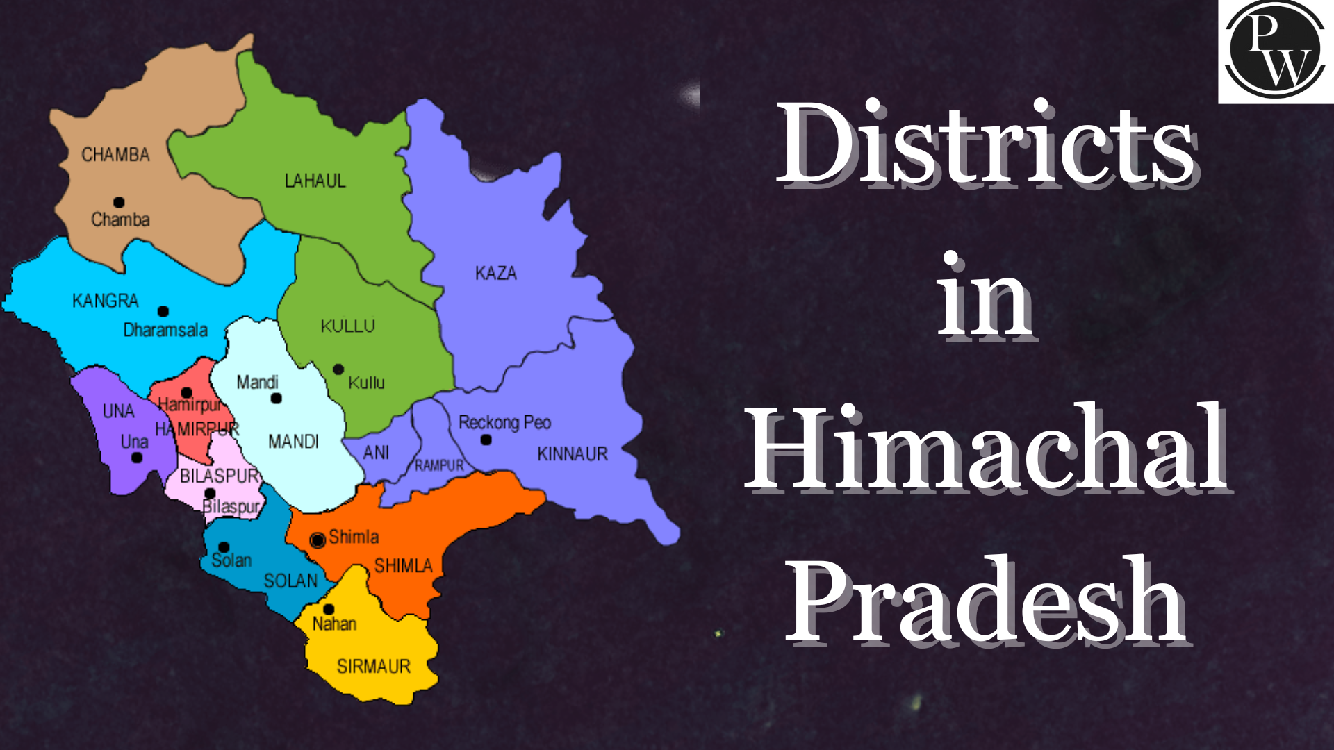 Districts of Himachal Pradesh