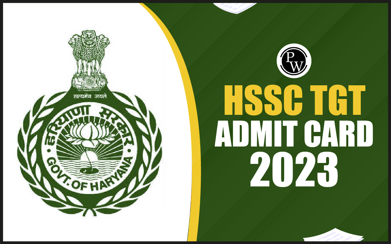 HSSC TGT Admit Card 2023