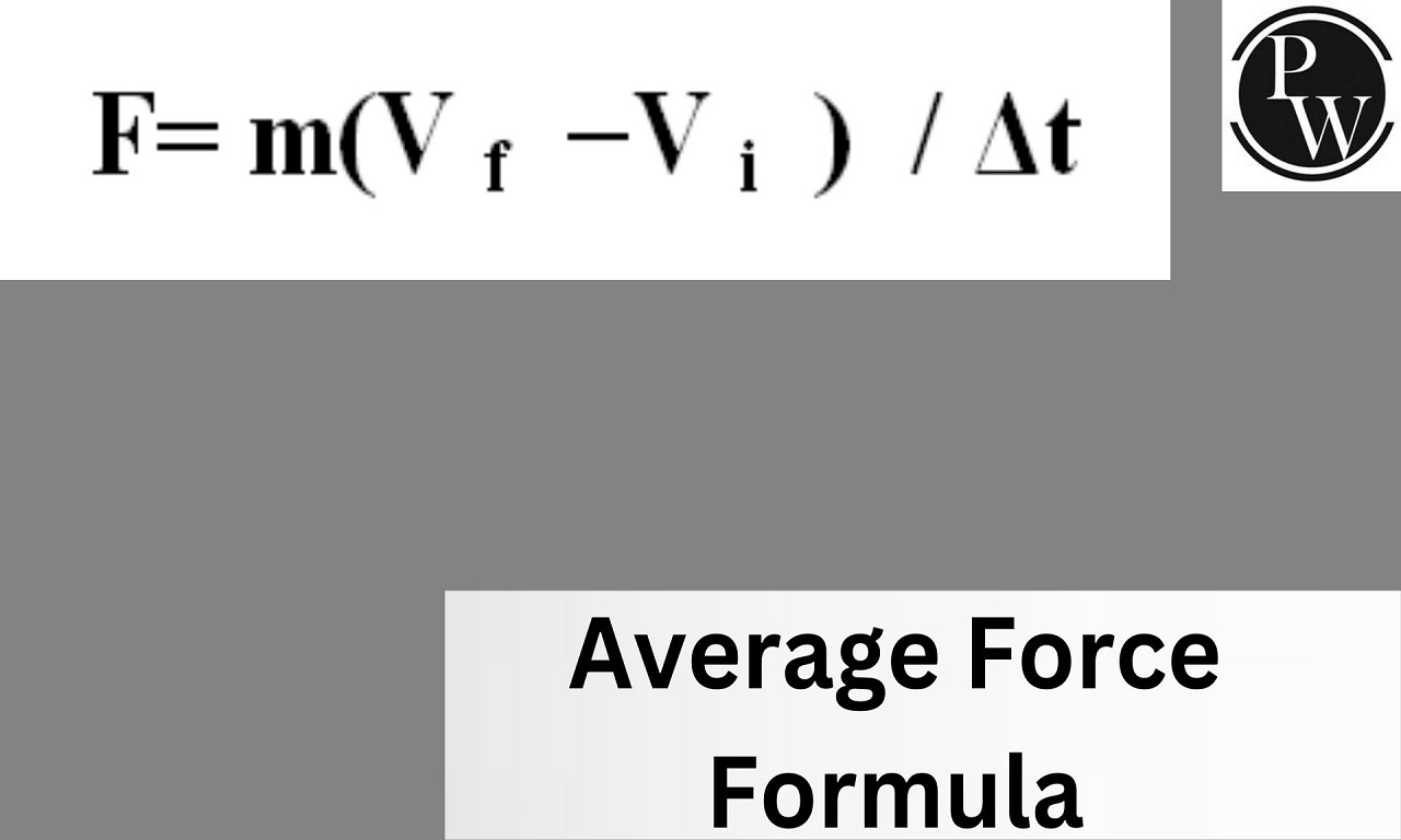 Average Force Formula