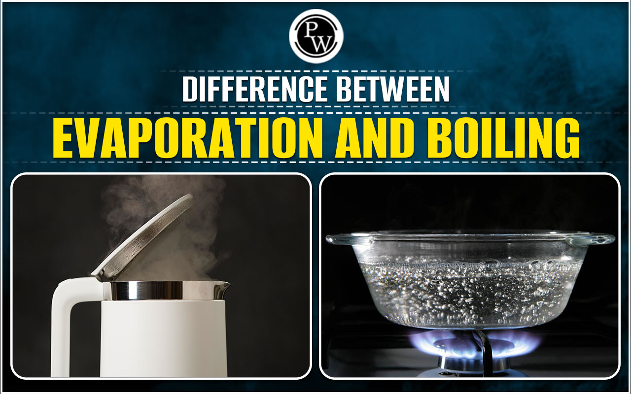 Difference Between Evaporation and Boiling
