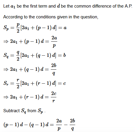 NCERT Solutions for Class 11 Maths Chapter 9
