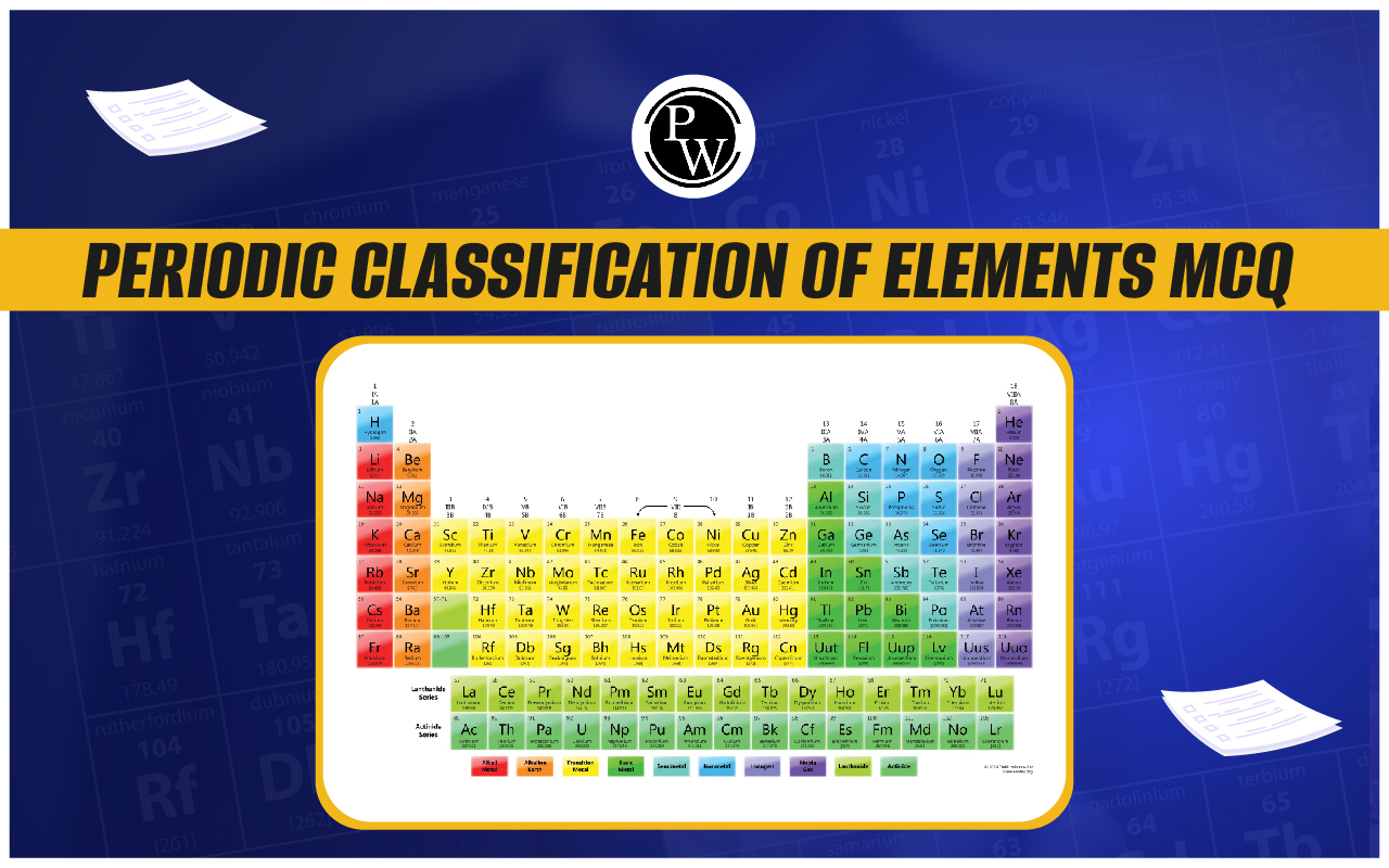 Periodic Classification Of Elements MCQ