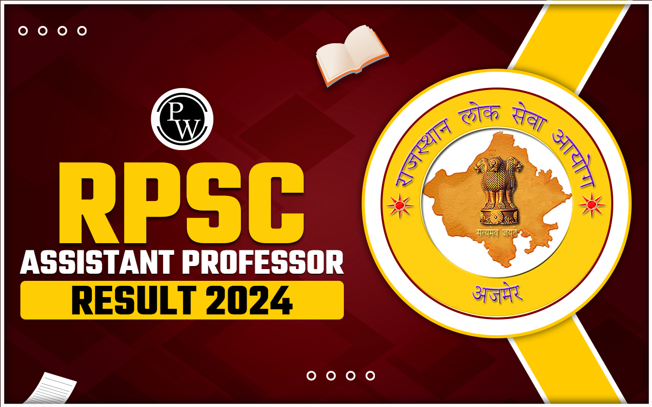 RPSC Assistant Professor Result 2024