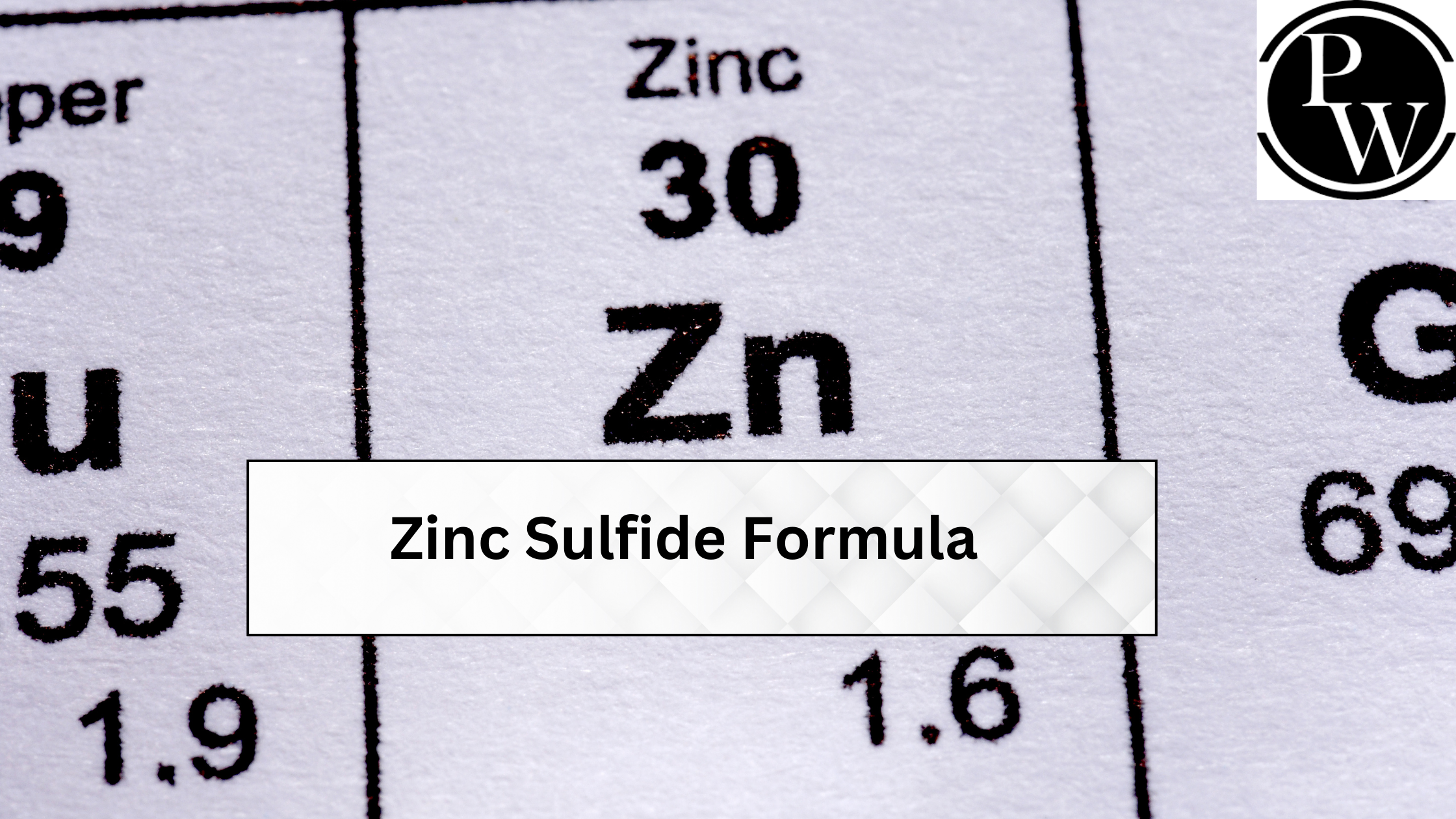 Zinc Sulfide Formula