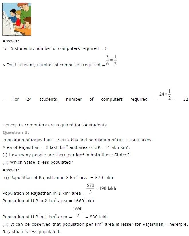 NCERT Solutions for Class 7 Maths Comparing Quantities Exercise 8.1