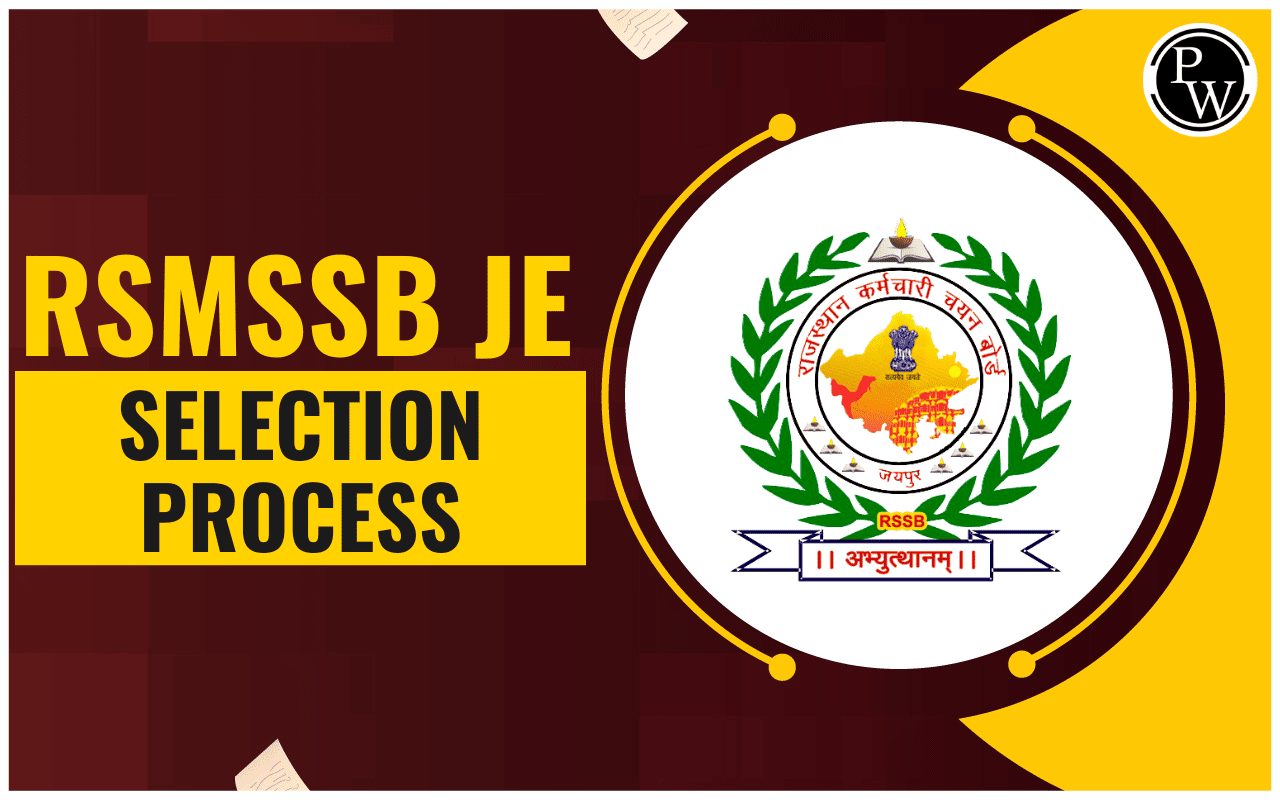 RSMSSB JE Selection Process 2024