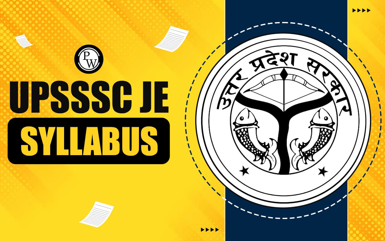 UPSSSC JE Syllabus