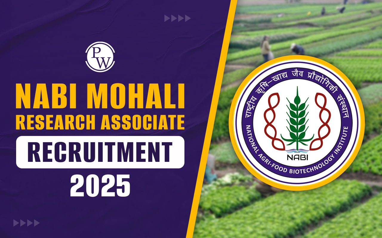 NABI Mohali Research Associate Recruitment 2025