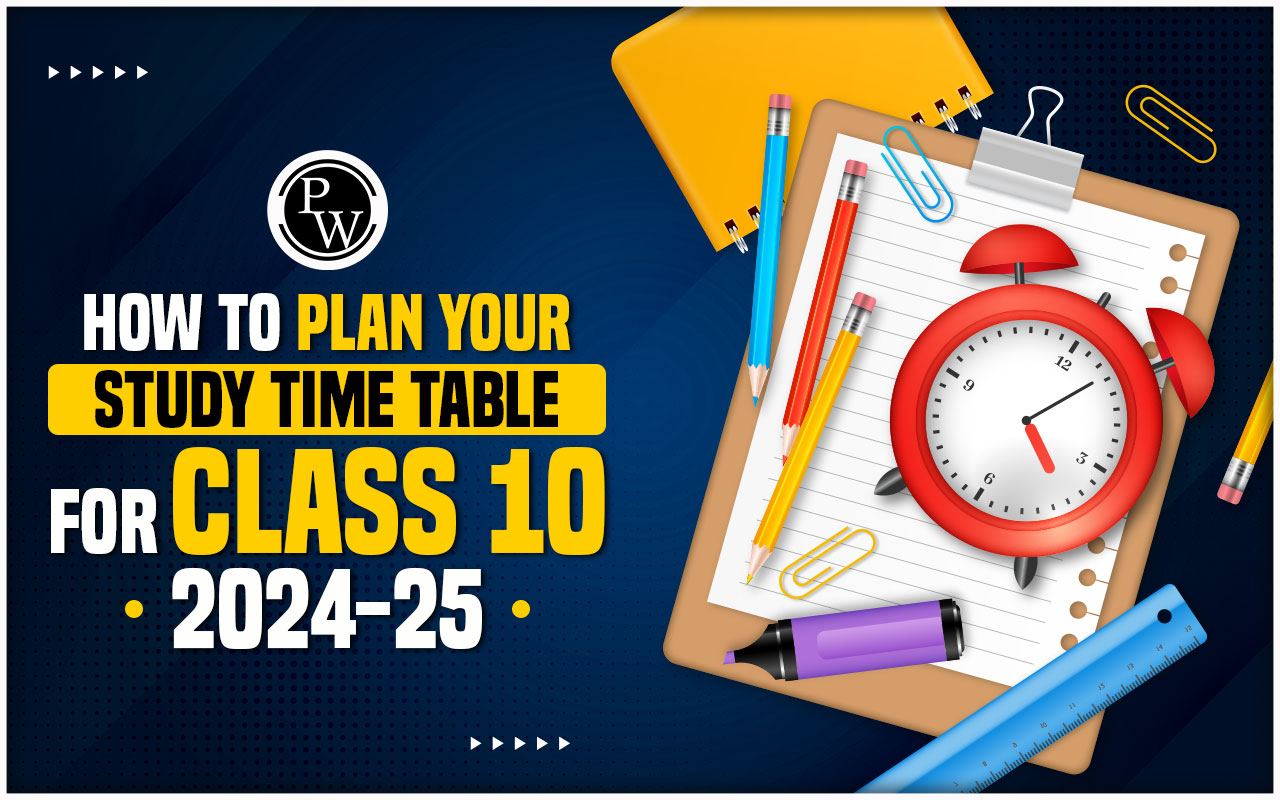 How To Plan Your Study Time Table for Class 10 2024-25