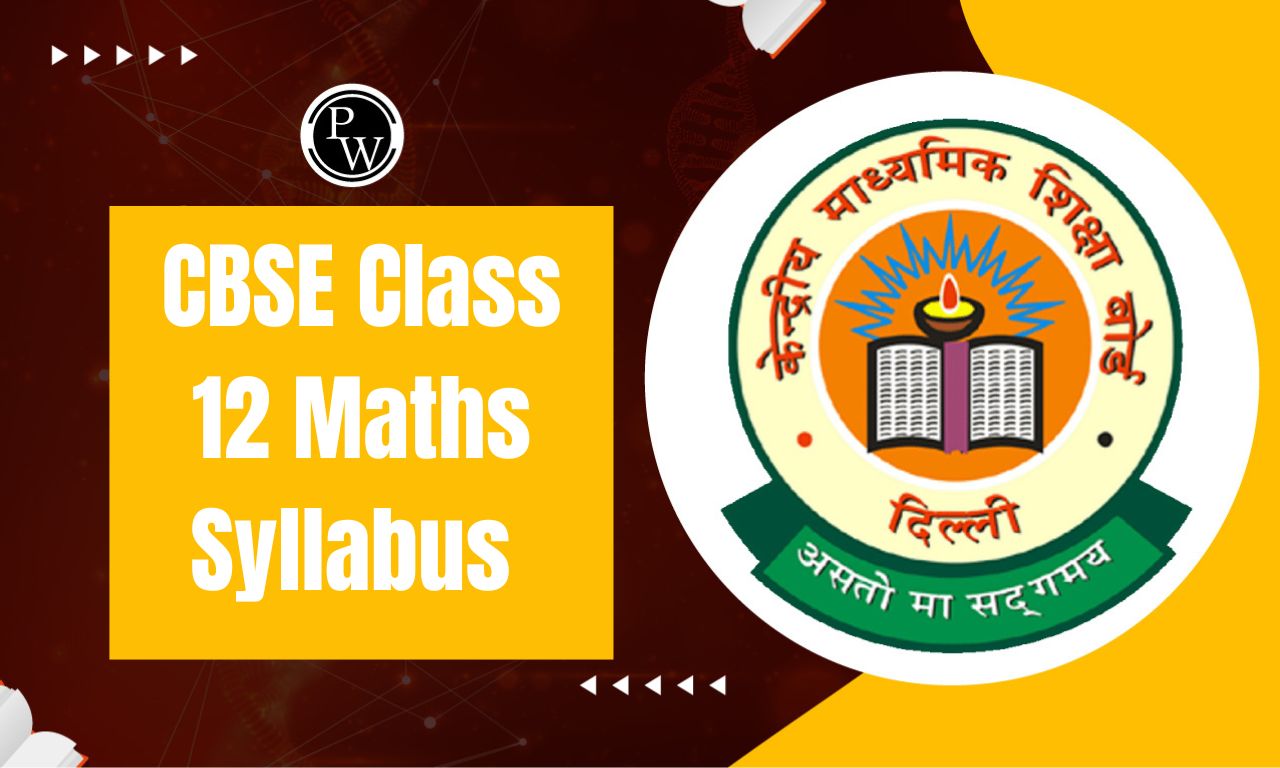 CBSE Class 12 Maths Syllabus
