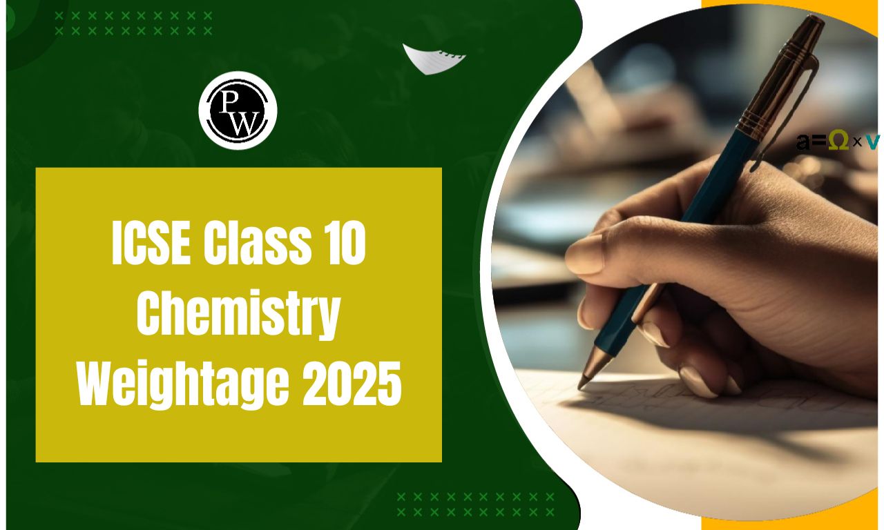 ICSE Class 10 Chemistry Weightage 2025