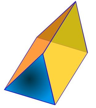 Triangular prism shapes name