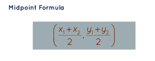 Mid Point Formula
